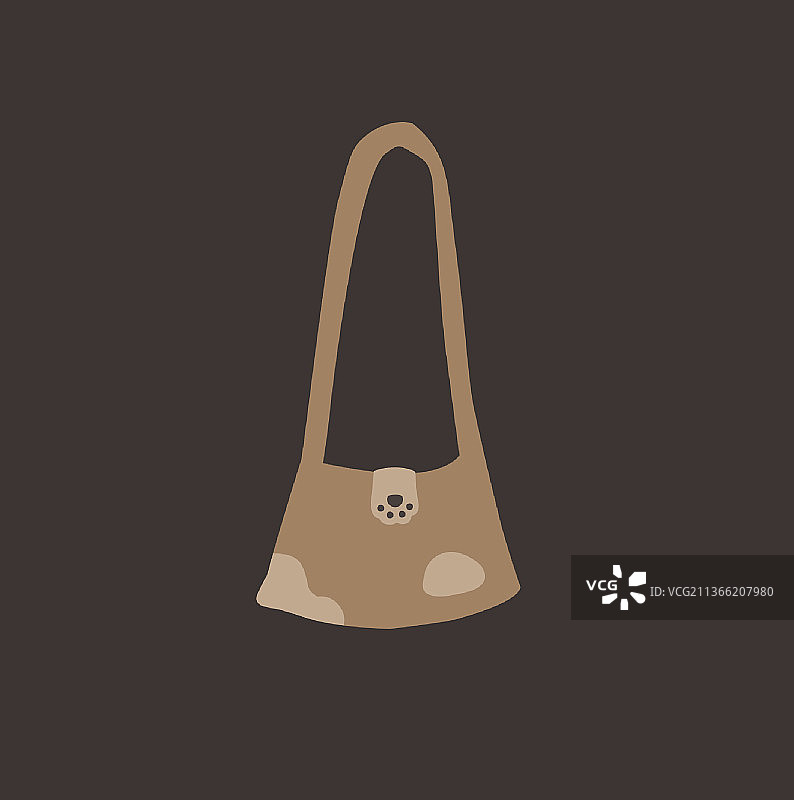 猫爪帆布包图片素材