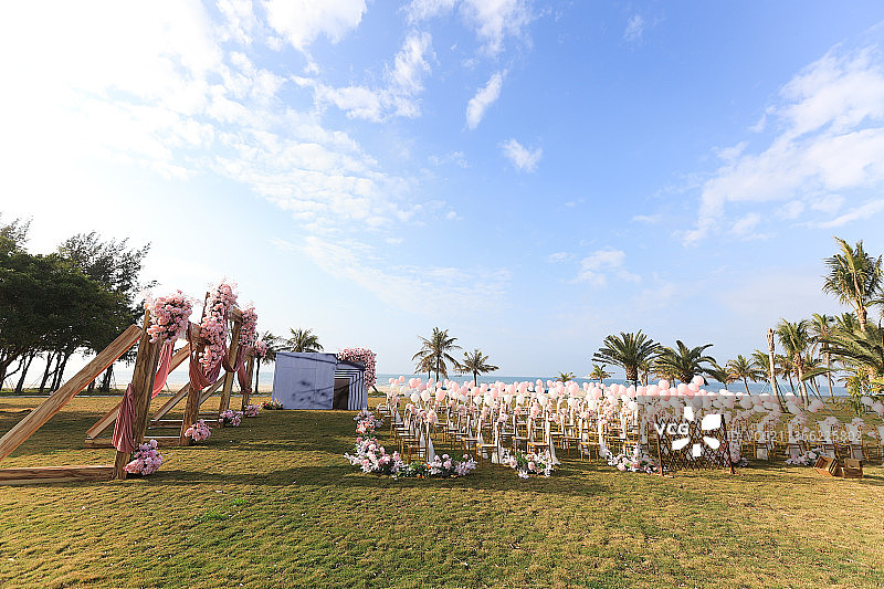 海边婚礼图片素材