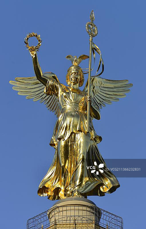 德国柏林胜利柱图片素材