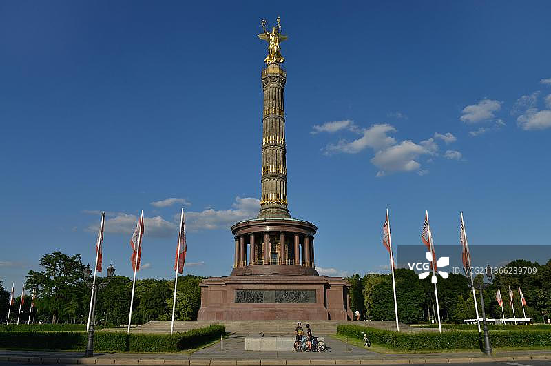 德国柏林胜利柱图片素材