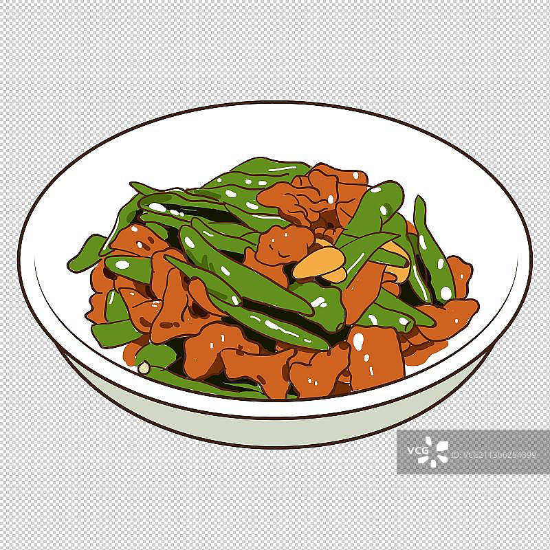 湘菜-辣椒炒肉图片素材