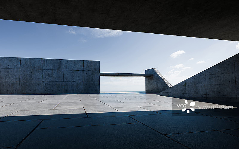 建筑停车场图片素材