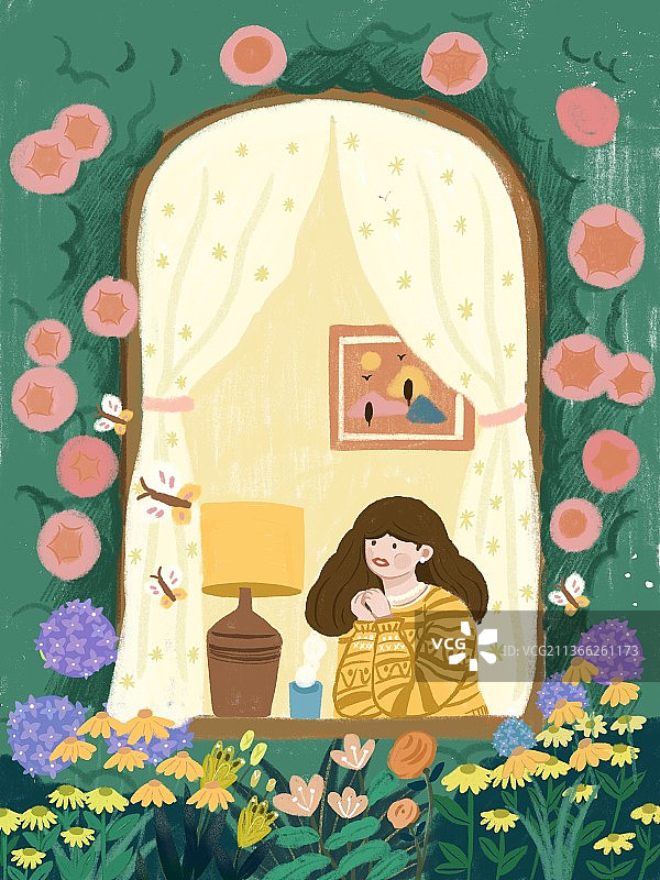 美好的向往图片素材