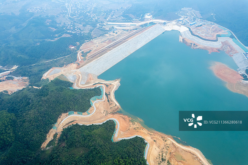 广东省阳江抽水蓄能电站图片素材