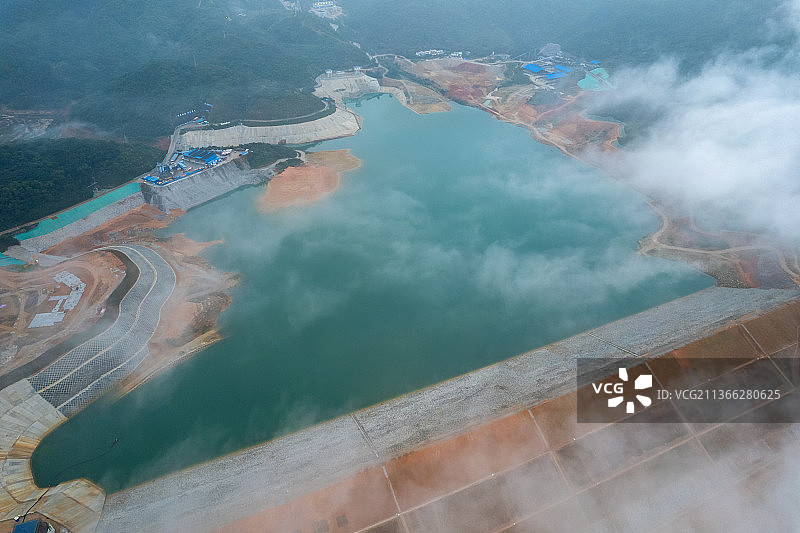 广东省阳江抽水蓄能电站图片素材