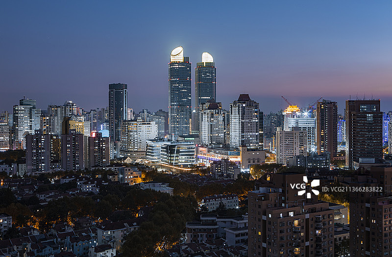 上海城市风光图片素材