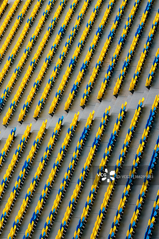 四川成都大运会场地-凤凰山体育公园内场图片素材