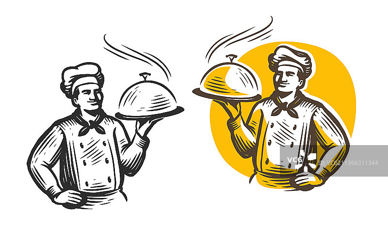 餐厅厨师烹饪美食图片素材