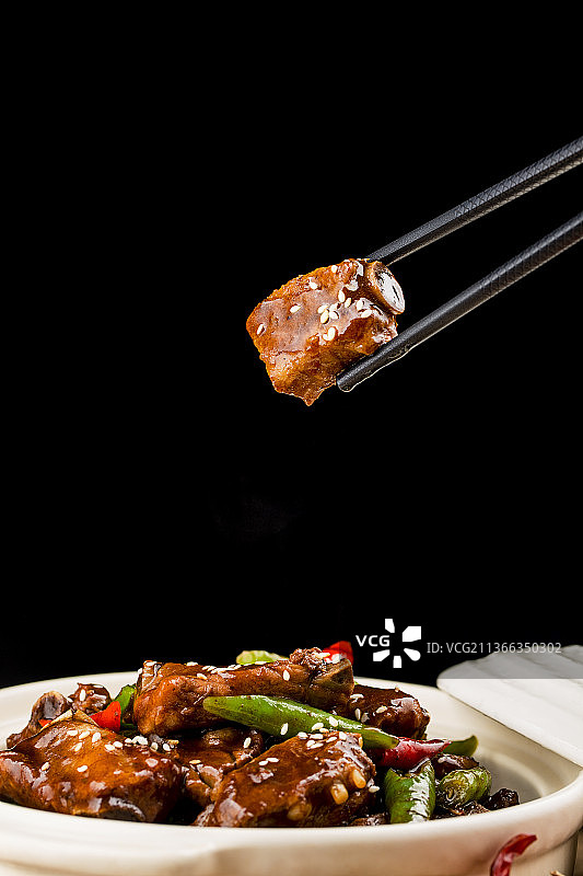 红烧排骨图片素材