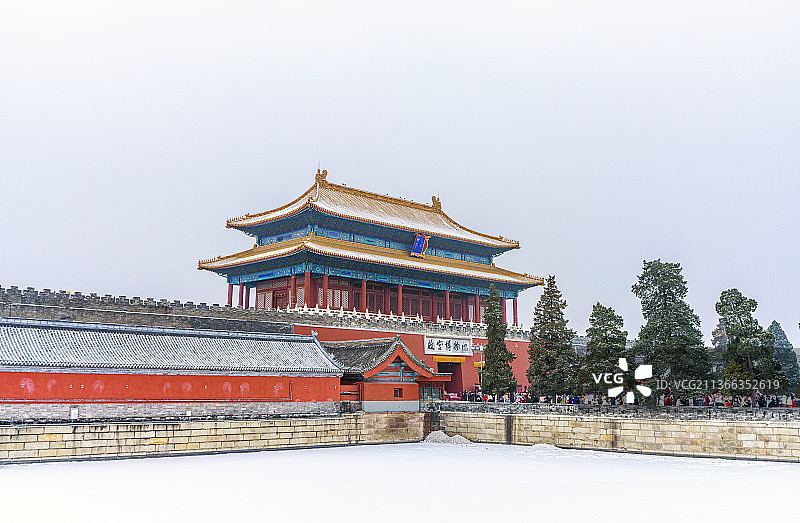 故宫 紫禁城 午门 太和门 太和殿 中和殿 保和殿 乾清门 乾清宫 交泰殿 坤宁宫 御花园 储秀宫图片素材