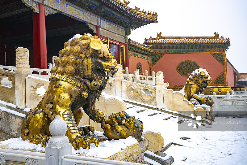 故宫 紫禁城 午门 太和门 太和殿 中和殿 保和殿 乾清门 乾清宫 交泰殿 坤宁宫 御花园 储秀宫图片素材