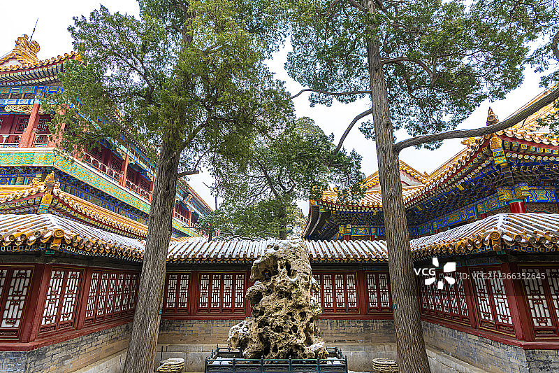 故宫 紫禁城 午门 太和门 太和殿 中和殿 保和殿 乾清门 乾清宫 交泰殿 坤宁宫 御花园 储秀宫图片素材