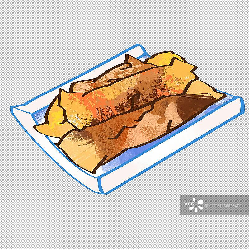 五香卷 传统小吃 炸物 春卷 美食食物餐饮菜单饮食图片素材