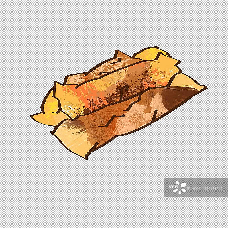 五香卷 传统小吃 炸物 春卷 美食食物餐饮菜单饮食图片素材