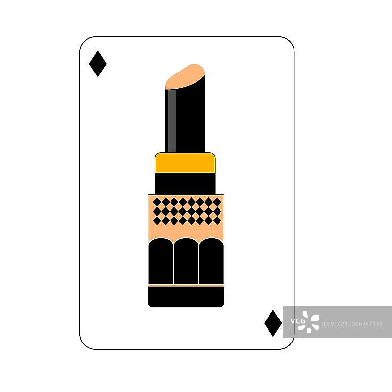 口红美妆化妆元素女性护肤品图片素材