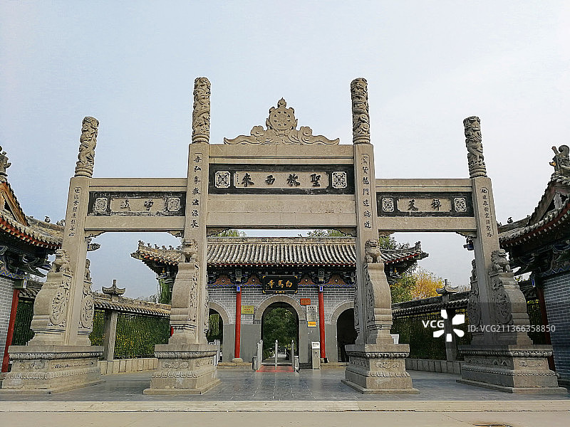 洛阳白马寺图片素材