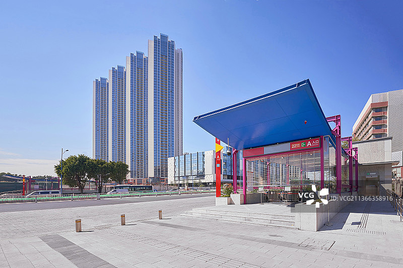 广州地铁22号线图片素材