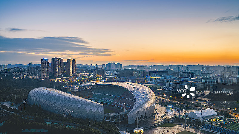 贵阳奥体中心图片素材