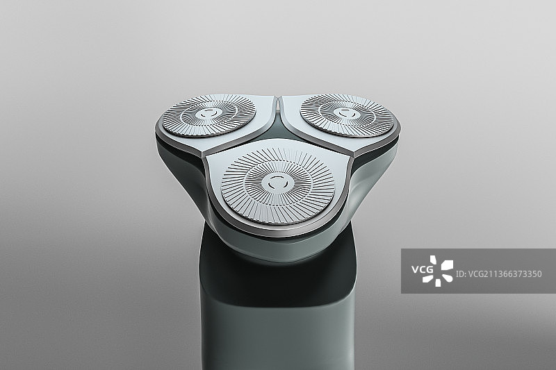 3D渲染抽象电动剃须刀图片素材