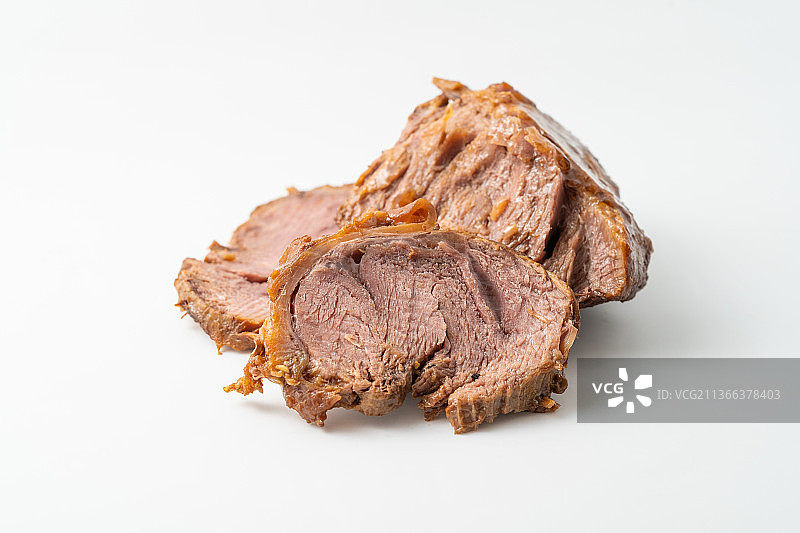 中式经典卤菜卤牛腱子肉图片素材