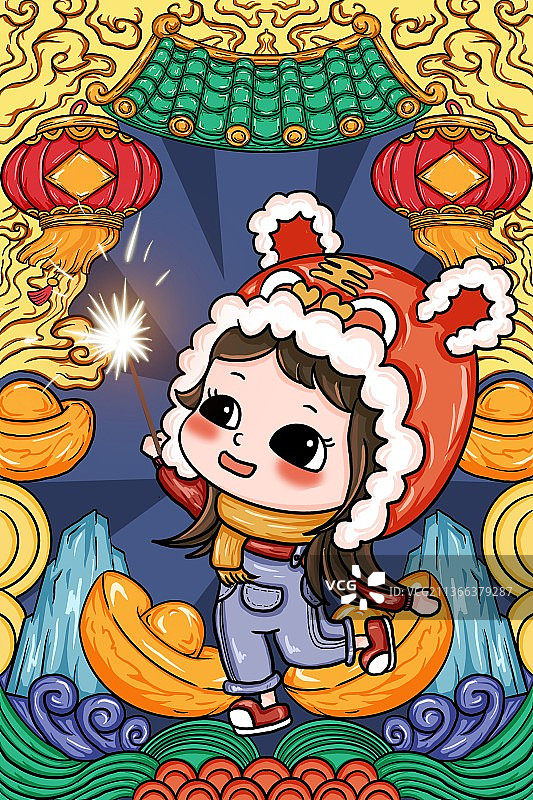 放烟花图片素材