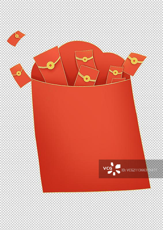 红包元素图片素材
