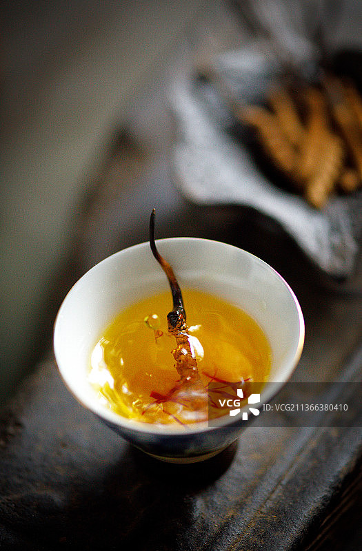 虫草汤图片素材