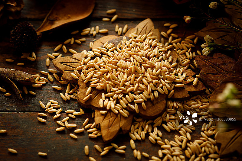 燕麦米图片素材