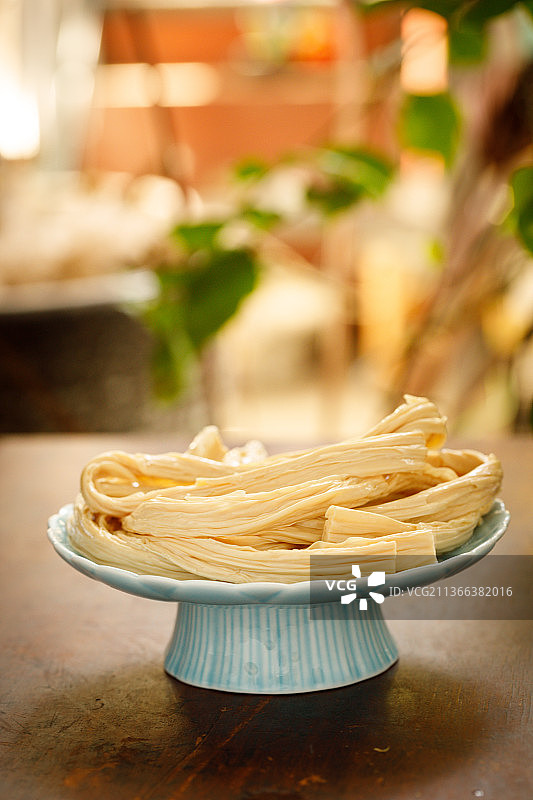 一盘腐竹图片素材