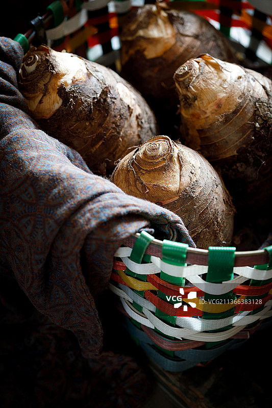 新鲜大芋头图片素材