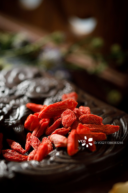 红枸杞养生滋补汤图片素材