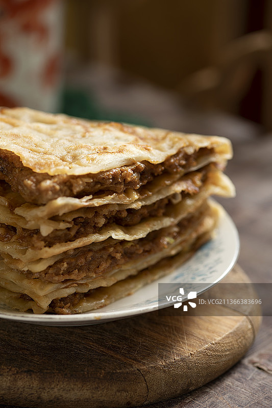 特色小吃肉饼图片素材
