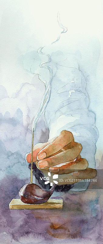 焚香图片素材