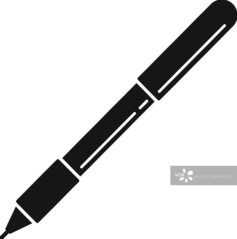 笔触铅笔图标简笔工具图片素材