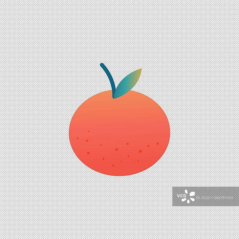 橙色水果图片素材