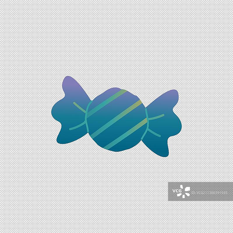 蓝色的糖果图片素材