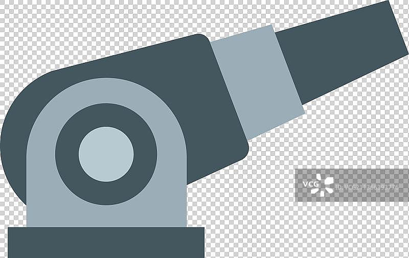 灰色的大炮图片素材