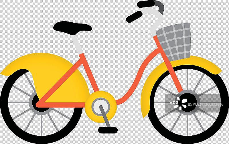 自行车的元素图片素材
