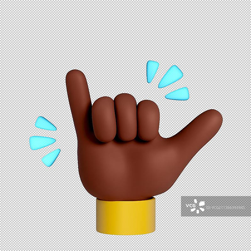 沙加标志的手势图片素材