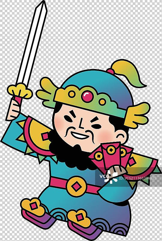 中国门神图片素材