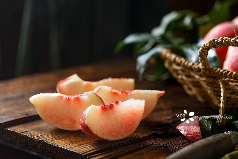 水蜜桃图片素材