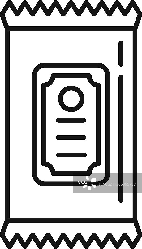 巧克力零食棒图标（燕麦格兰诺拉麦片）图片素材