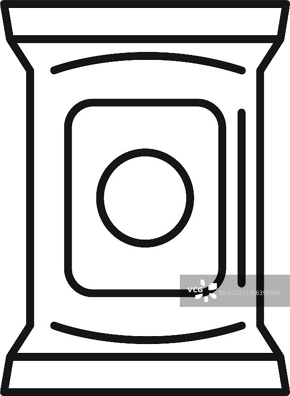 有机零食棒图标轮廓食品图片素材