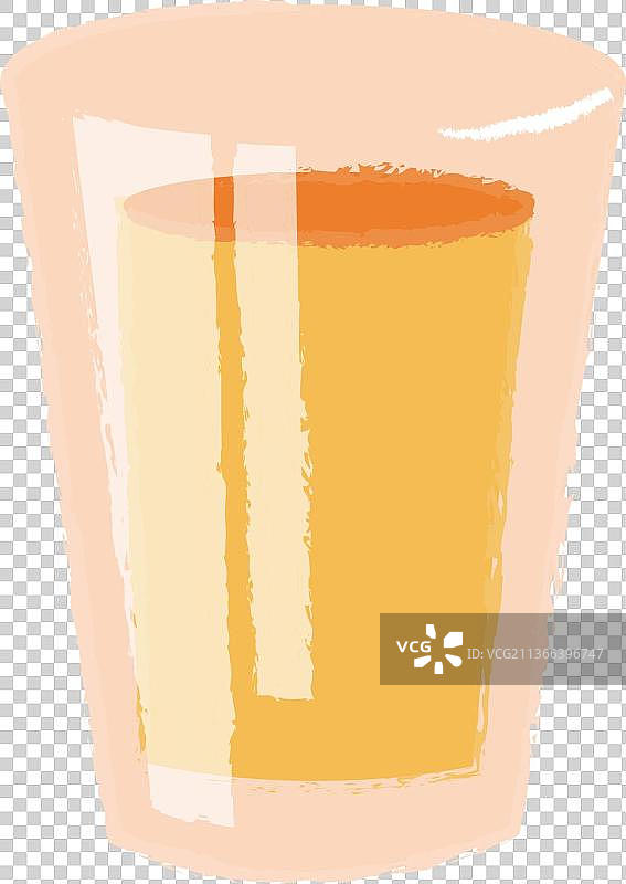 一杯橙汁图片素材