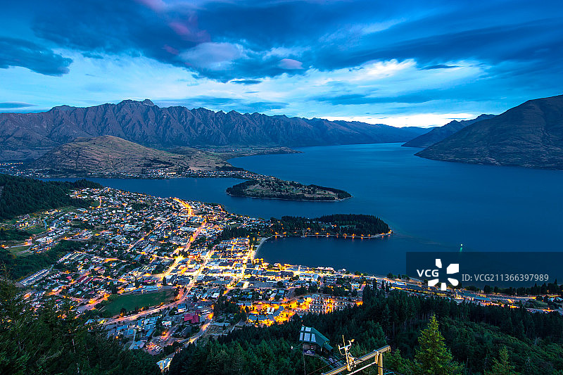 新西兰皇后镇图片素材