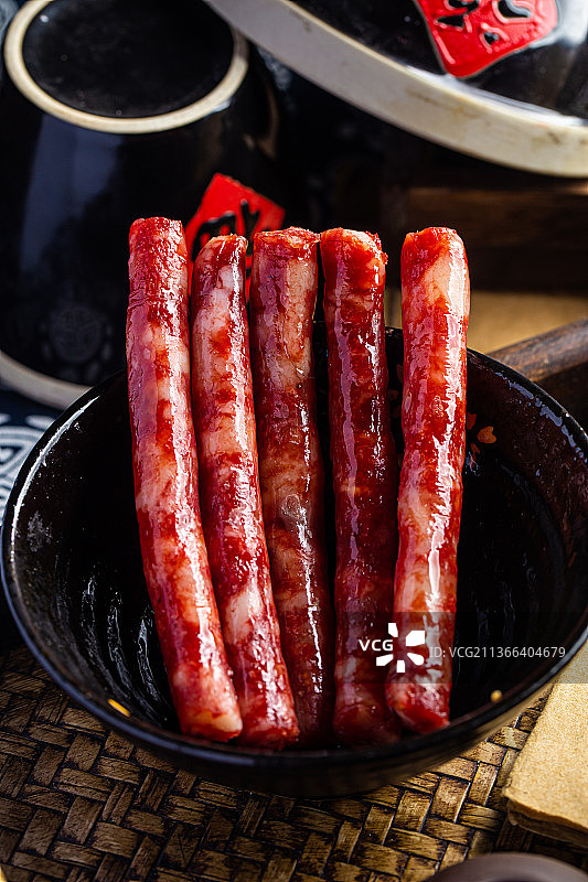 螺蛳粉配菜小香肠图片素材