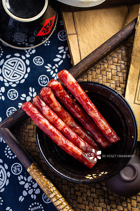 螺蛳粉配菜小香肠图片素材