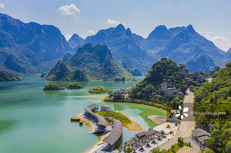 浩坤湖图片素材