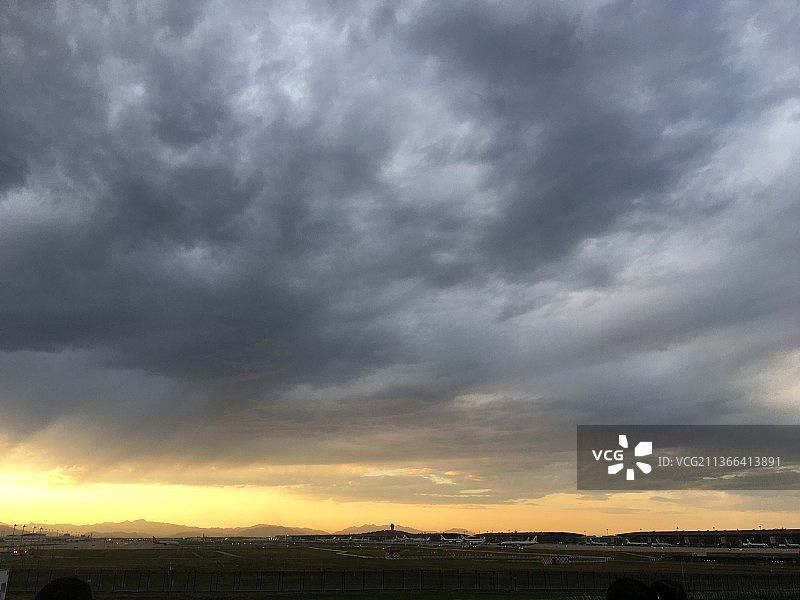 无尽霞光图片素材