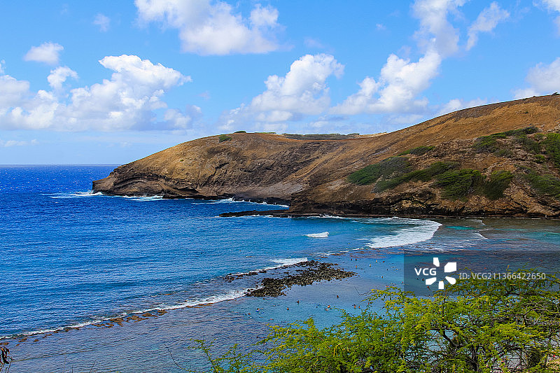 夏威夷恐龙湾图片素材